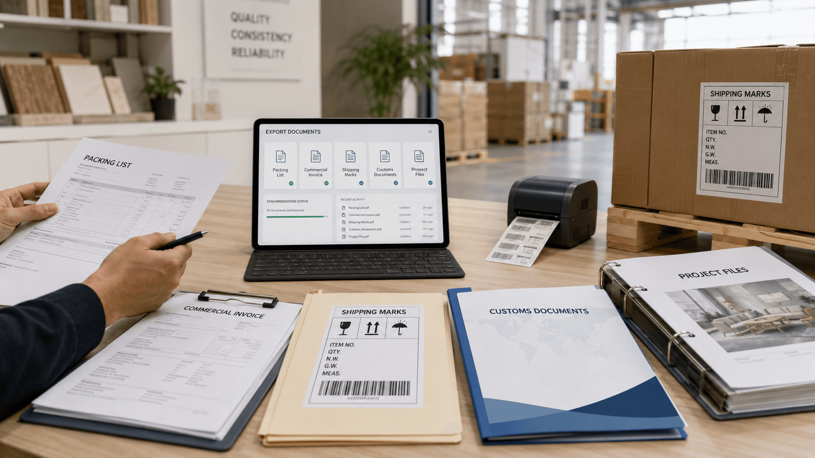 Export Document Coordination
